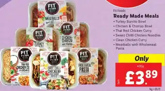Lidl Ready Made Meals 400g offer