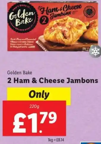 Lidl 2 Ham & Cheese Jambons 220g offer