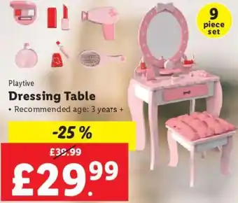 Lidl Dressing Table offer
