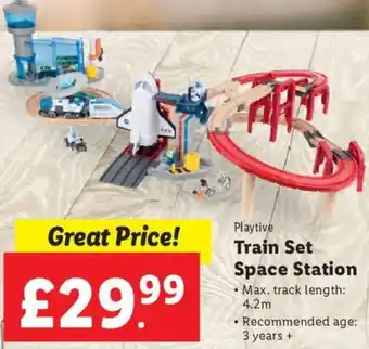 Lidl Train Set Space Station offer