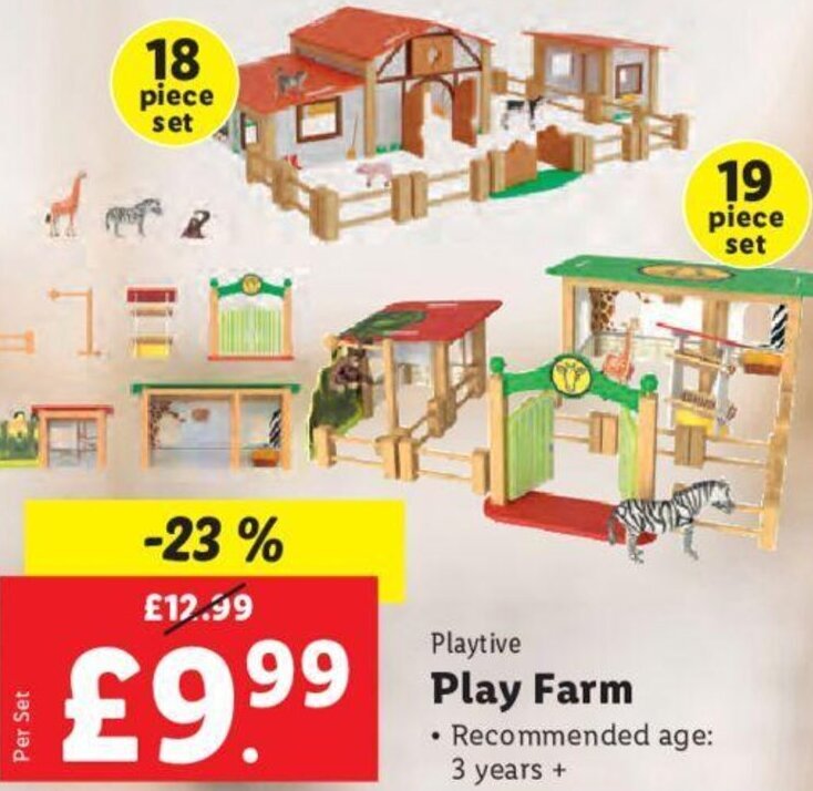 Play Farm offer at Lidl