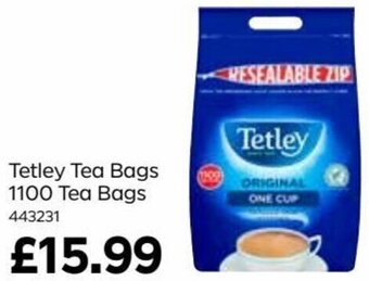 Bestway 1100 Tea Bags offer