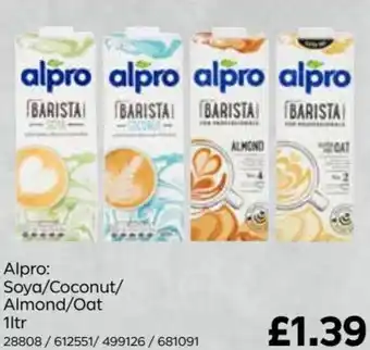 Bestway Soya/Coconut/Almond/Oat 1L offer