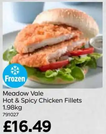 Bestway Hot & Spicy Chicken Fillets 1.98Kg offer