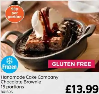Bestway Chocolate Brownie 15 Portions offer