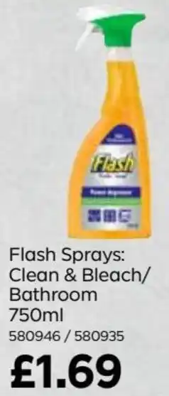 Bestway Sprays: Clean & Bleach/ Bathroom 750ml offer