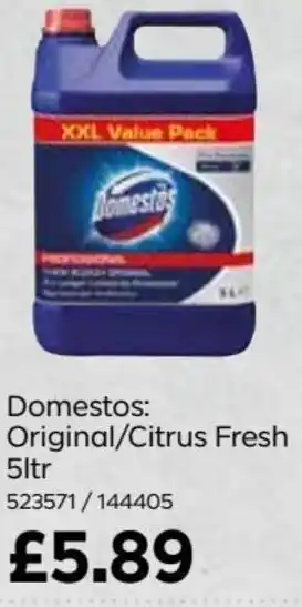 Bestway Original/ Citrus Fresh 5L offer