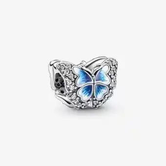 Pandora Blue butterfly sparkling charm offer