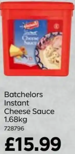 Bestway Batchelors Instant Cheese Sauce 1.68Kg offer