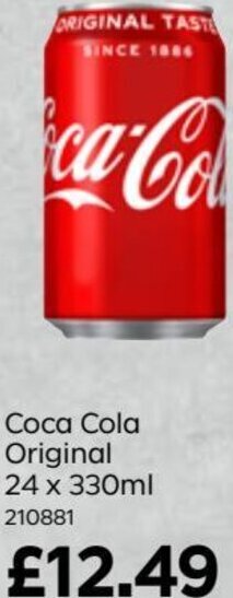 Bestway Coca Cola Original 24 x 330ml offer