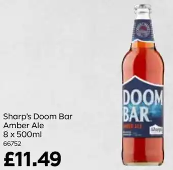 Bestway Sharp's Doom Bar Amber Ale 8 x 500ml offer