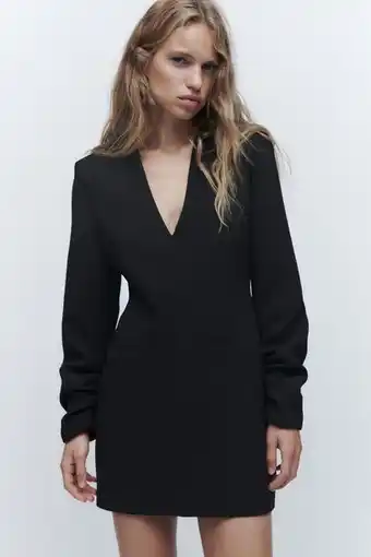 ZARA Mini dress with shoulder pads offer