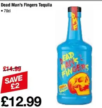 Makro Dead Man's Fingers Tequila 70cl offer