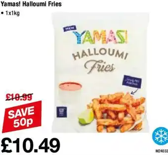 Makro Yamas! Halloumi Fries 1x1Kg offer