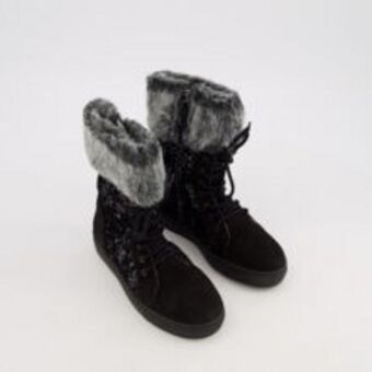 TK Maxx Black leather ankle boots offer
