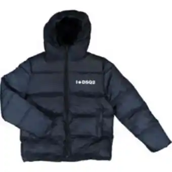 TK Maxx Navy blue hooded puffer coat offer