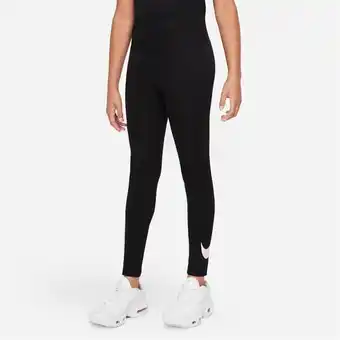 Sports Direct Nike graphic leggings junior girls offer
