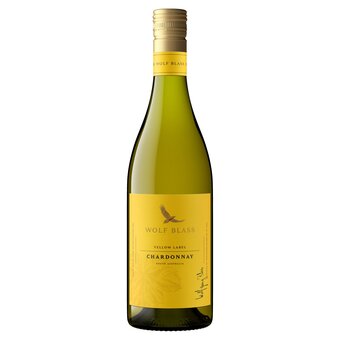 Tesco Wolf blass yellow label chardonnay 75cl offer
