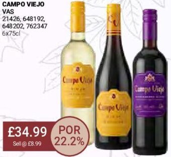 Bestway Campo Viejo 6x75cl offer