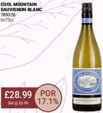 Bestway Cool Mountain Sauvignon Blanc 6 x 75cl offer