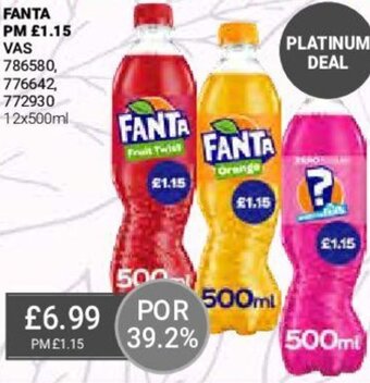 Bestway Fanta 12x500ml offer