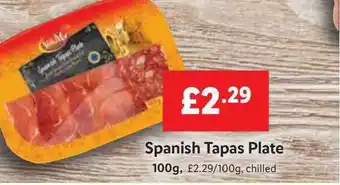 Lidl Sol mar spanish tapas plate offer