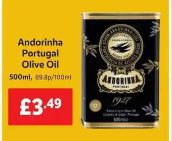 Lidl Andorinha portugal olive oil offer