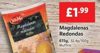 Lidl Sol mar magdalenas redondas offer