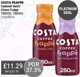 Bestway Costa Frappe 12x250ml offer