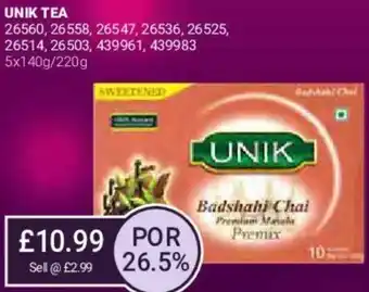Bestway Unik Tea 5x140g/220g offer