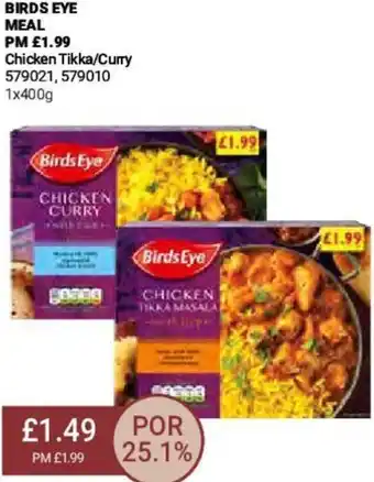 Bestway Birds Eye Meal 1x400g offer