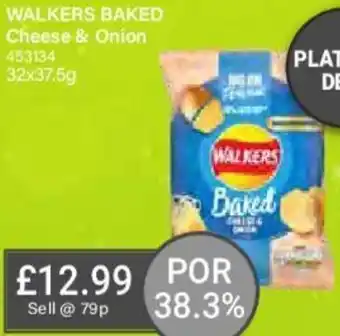 Bestway Walkers Baked Cheese & Onion 32x37.5g offer