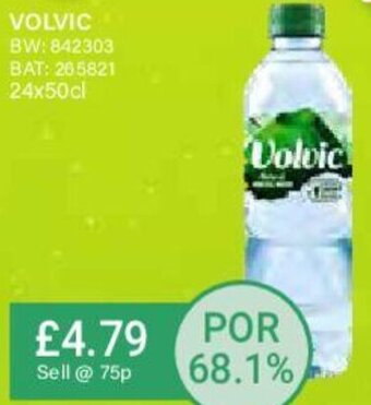 Bestway Volvic 24x50cl offer