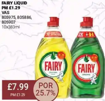 Bestway Fairy Liquid 10x383ml offer