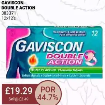 Bestway Gaviscon Double Action 12x12's offer