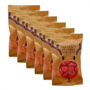 Home Bargains Rudolph's red nose marshmallows (case of 6) offer