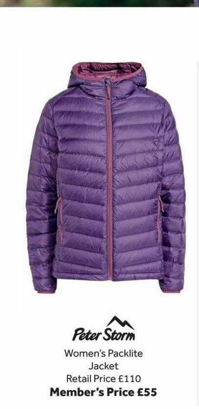 Peter storm women's packlite jacket 
