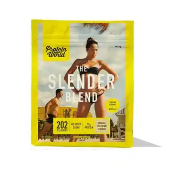 Lloyds Pharmacy Protein world slender blend vanilla ice cream offer