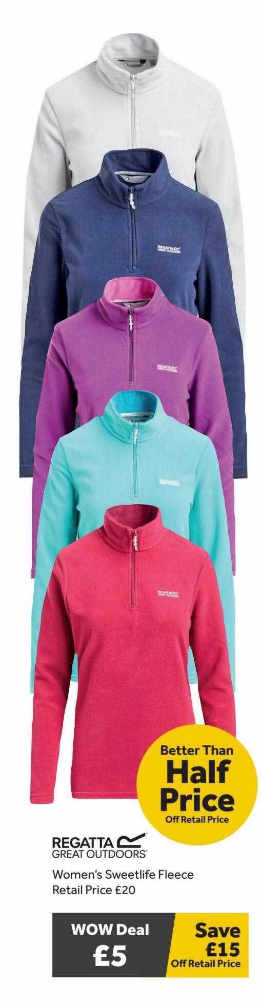 sweetlife fleece offer at GO Outdoors