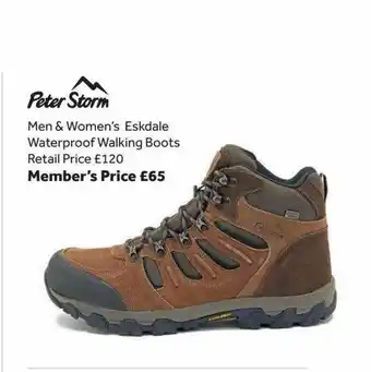 GO Outdoors Peter storm men & women's eskdale waterproof walking boots offer