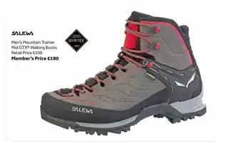 GO Outdoors Salewa men's mountain trainer mid gtx walking boots offer