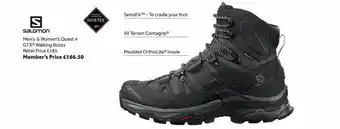 GO Outdoors Salomon men's & women's quest 4 gtx walking boots offer