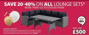Ullehuse lounge set