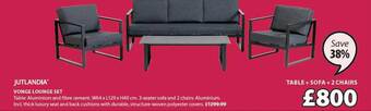 JYSK Jutlandia vonge lounge set offer