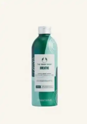 The Body Shop Breathe purifying hair & body wash offer