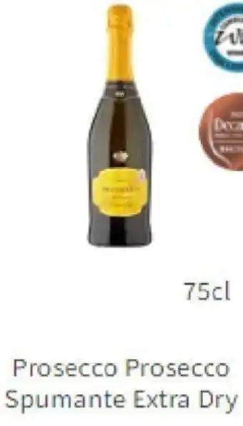Asda Prosecco Prosecco Spumante Extra Dry 75cl offer