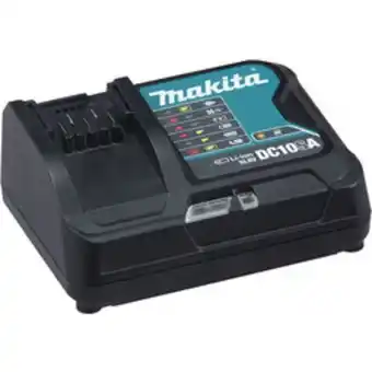 Toolstation Makita dc10sa 10.8v li-ion fast battery charger 240v offer