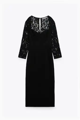 ZARA Dress with matching lace offer