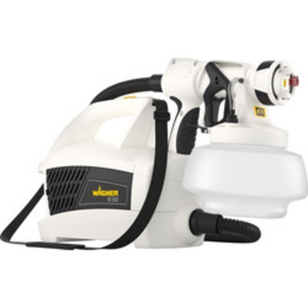 Wagner w500 wall spray gun 230v offer at Toolstation