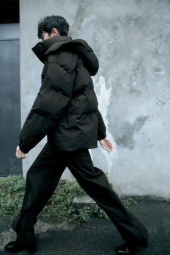 ZARA Water-repellent quilted jacket offer